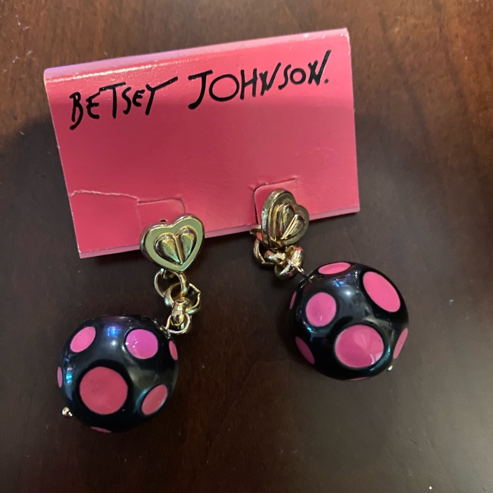 Betsey Johnson earings
